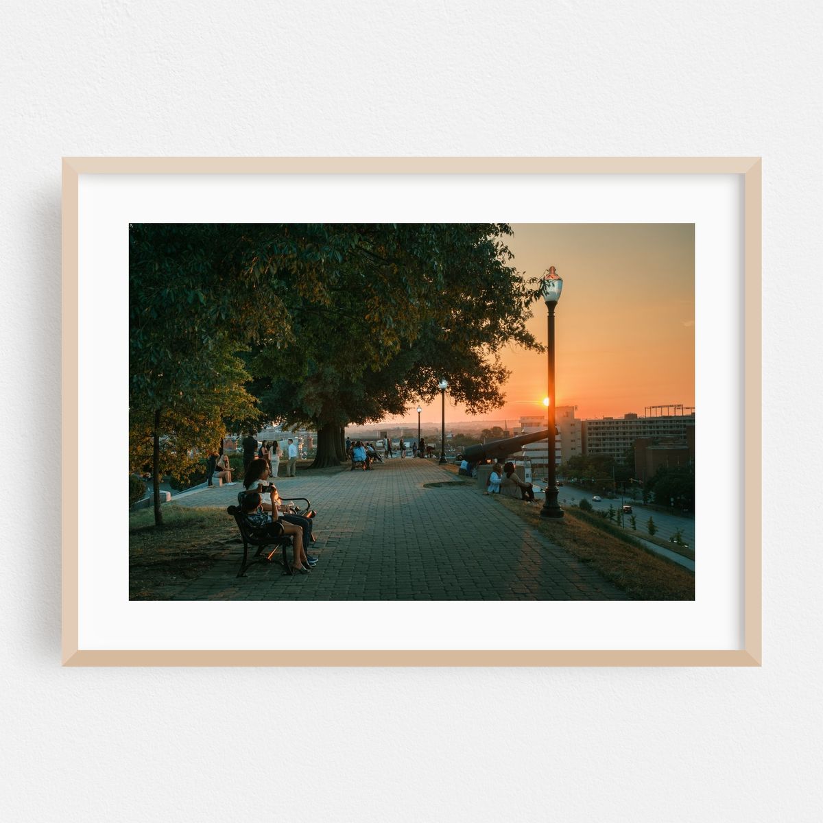 Federal Hill Sunset, Baltimore – image 1 of 6
