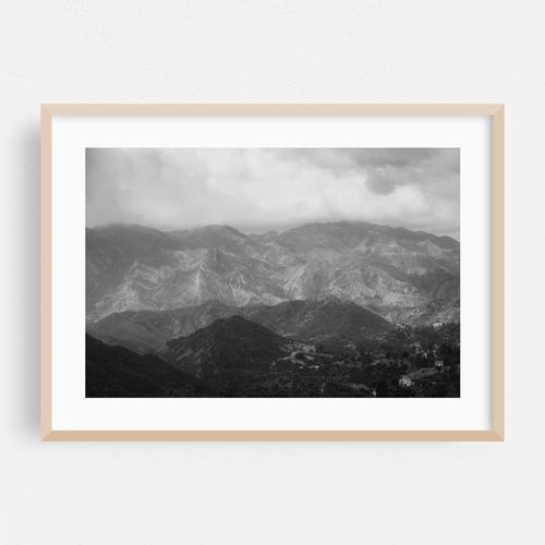 Gloomy Malibu B&W