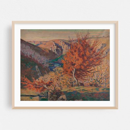 Paysage, le rocher de la Fileuse (1893-1920)