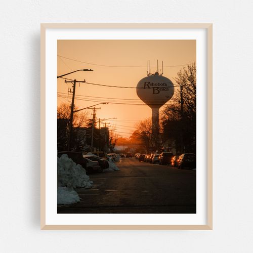Rehoboth Beach at Sunset 01