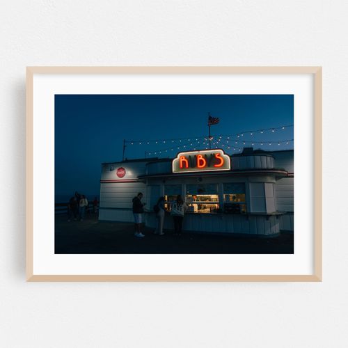 Ruby's Diner on Balboa Pier, Newport Beach