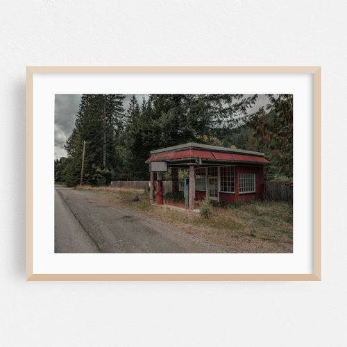 Abandoned Service Station in Ashford 01