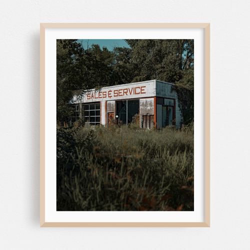Abandoned Sales & Service Station 01
