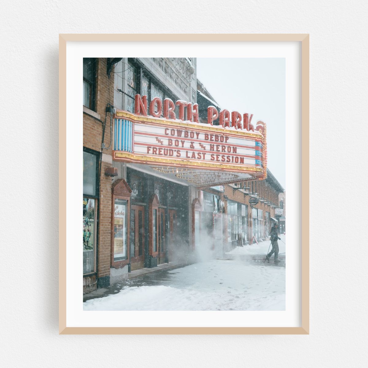 North Park Theatre in Snow, Buffalo 01 – image 1 of 16