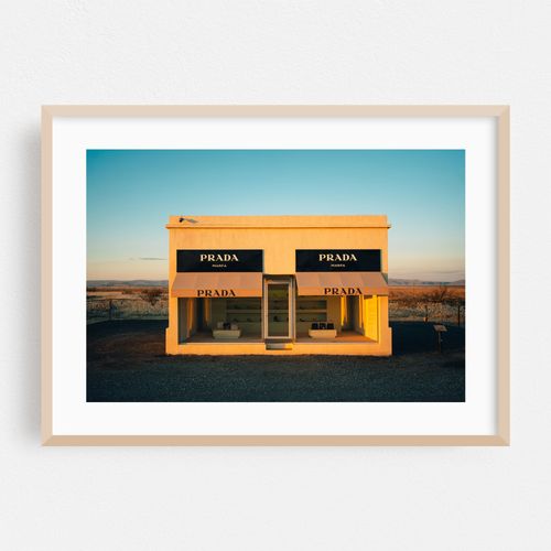 Prada Marfa at Sunrise, Valentine 01