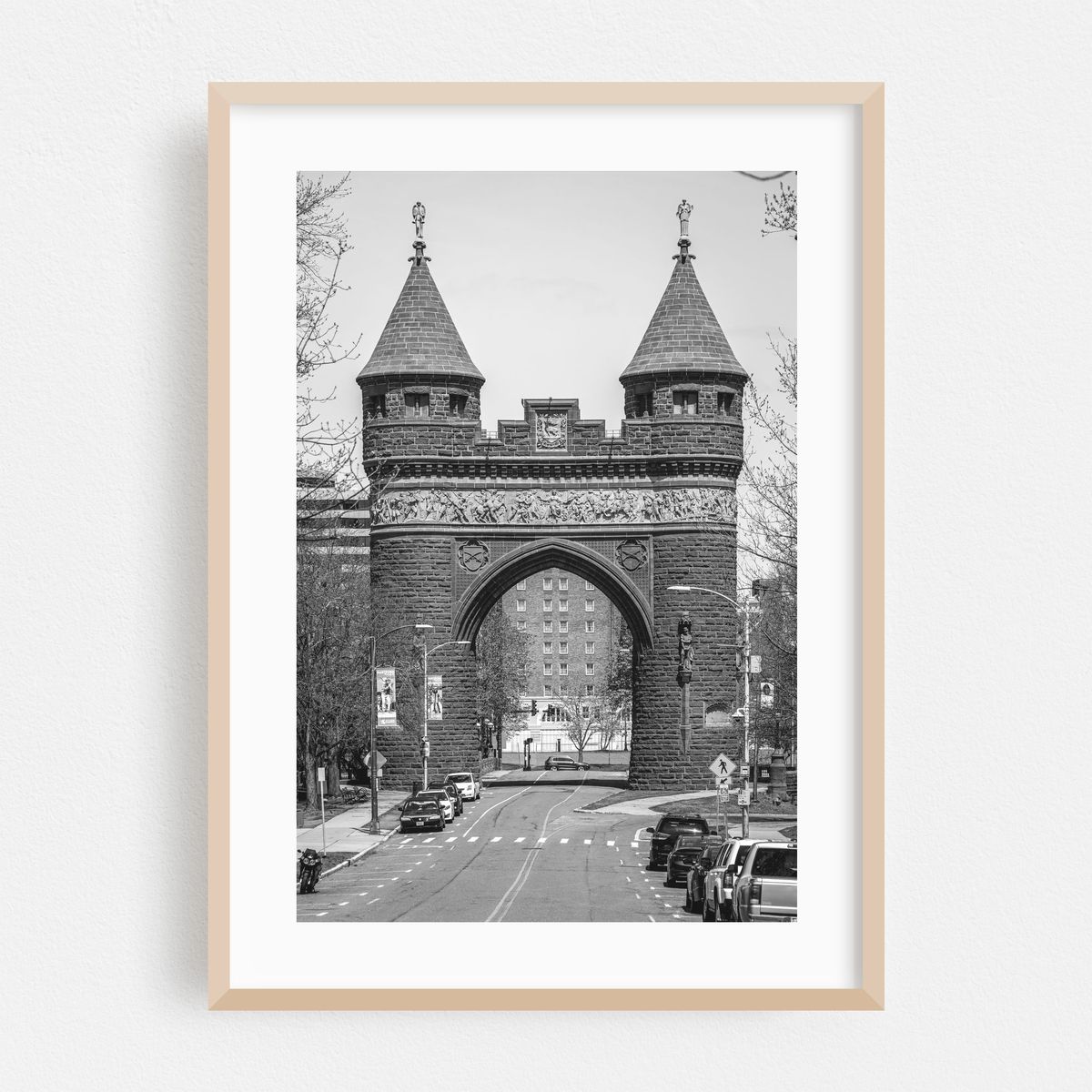 Soldiers & Sailors Memorial Arch, Hartford B&W – image 1 of 16