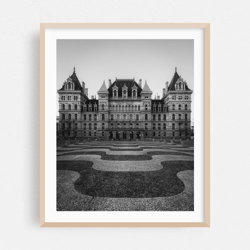 New York State Capitol 01 B&W