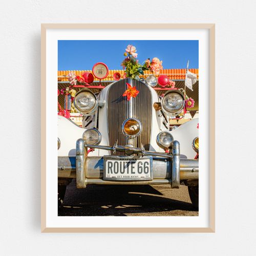 Route 66 License Plate 02