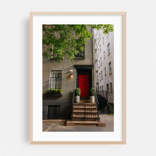 Red Door in the West Village
