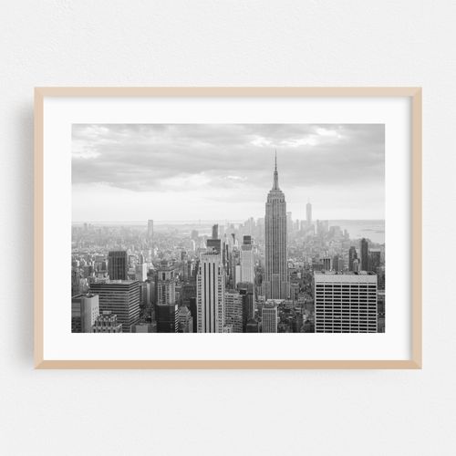 Empire State Building 01 B&W