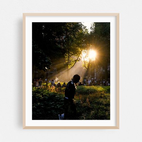Washington Square Park in the Evening