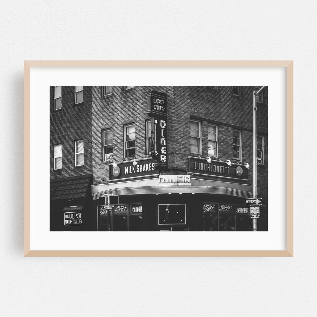 The Lost City Diner B&W – image 1 of 6
