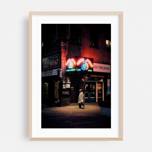 Neon Nights in the Village