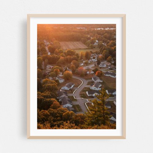 Suburbia from Mount Sugarloaf