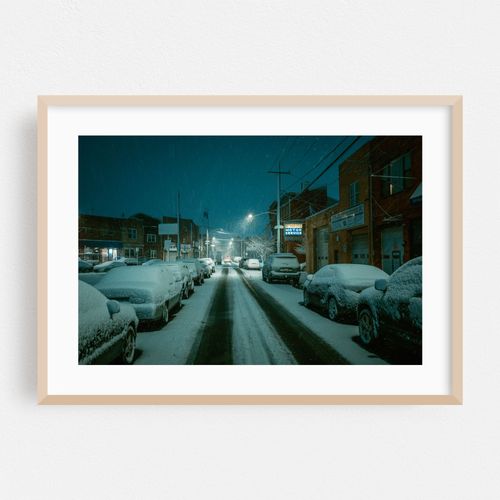 Snowy Night on 8th Street, Philadelphia 01