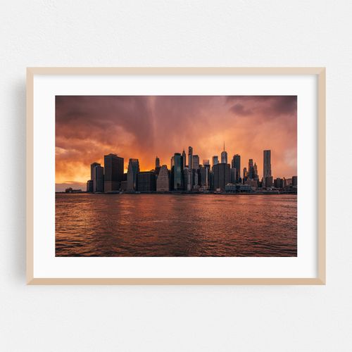 Sunset from DUMBO 02