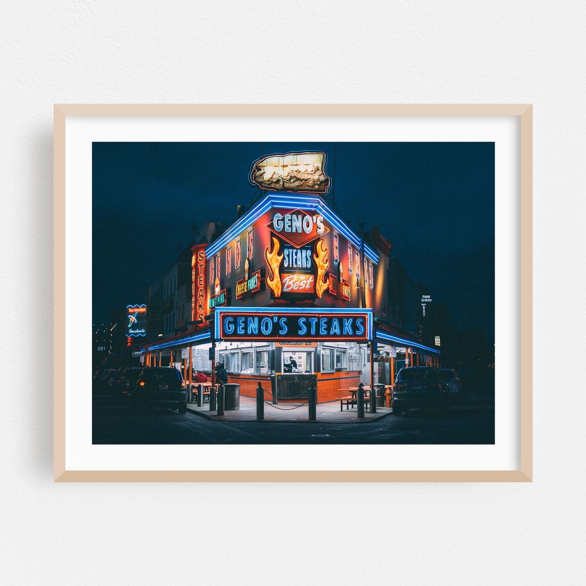 Geno's at Night, Philly – image 1 of 3