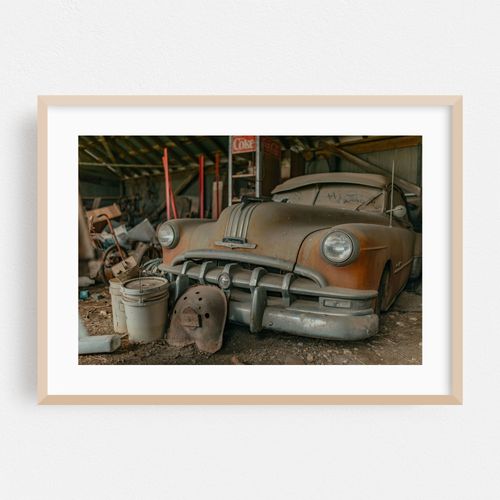 Abandoned Pontiac Chieftain Garage 01