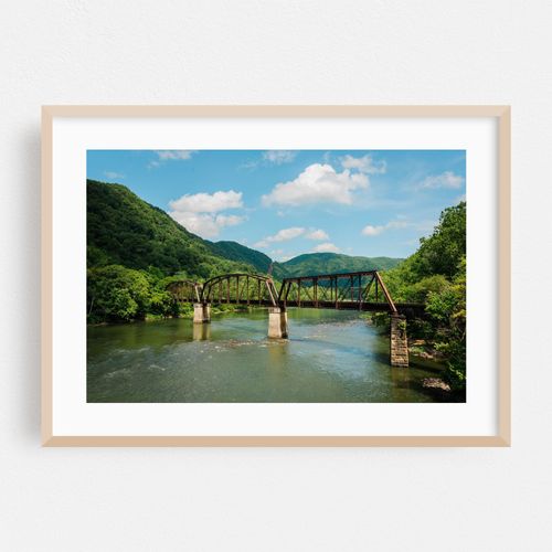 Railroad Bridge, New River 02