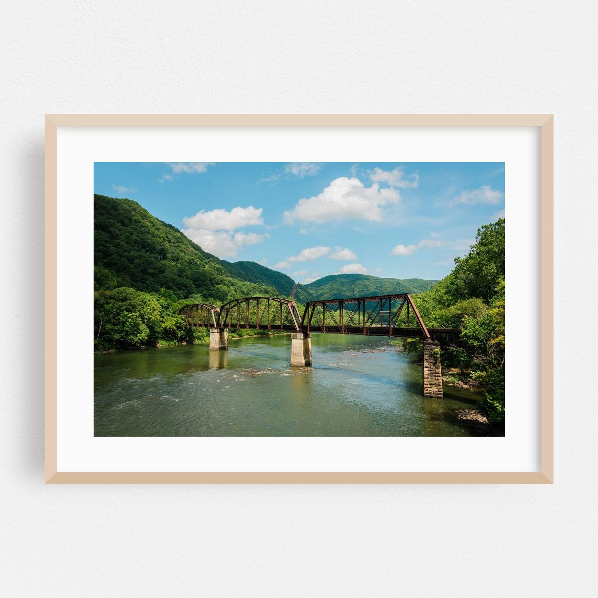 Railroad Bridge, New River 02 – image 1 of 6