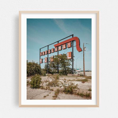 Gardenway Motel Sign