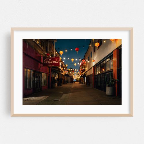 Chinatown at night, Los Angeles
