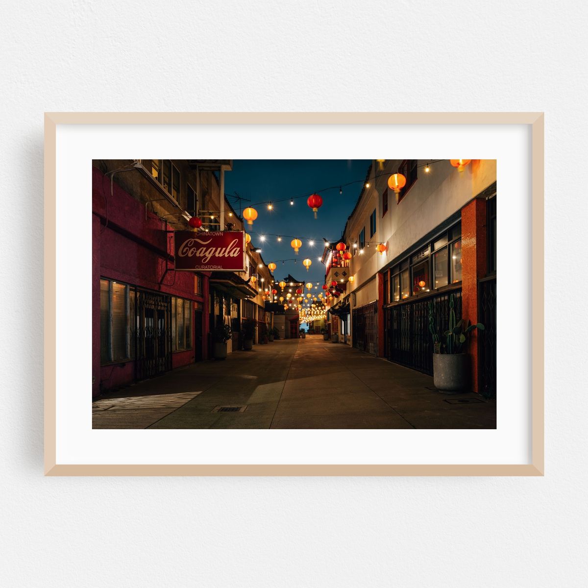 Chinatown at night, Los Angeles – image 1 of 6