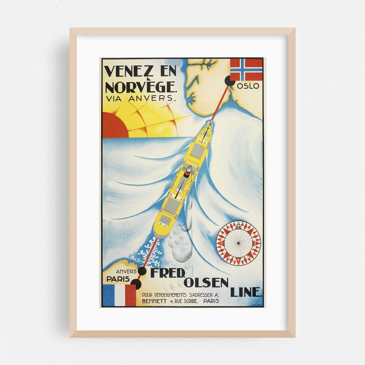 Fred. Olsen Line, Venez en Norvège via Anvers – image 1 of 4
