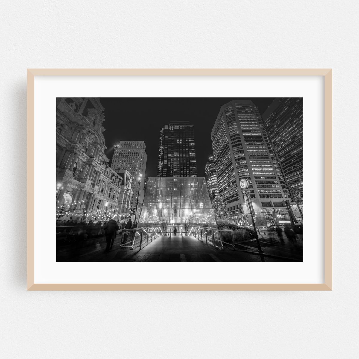 City Hall Stop B&W – image 1 of 6