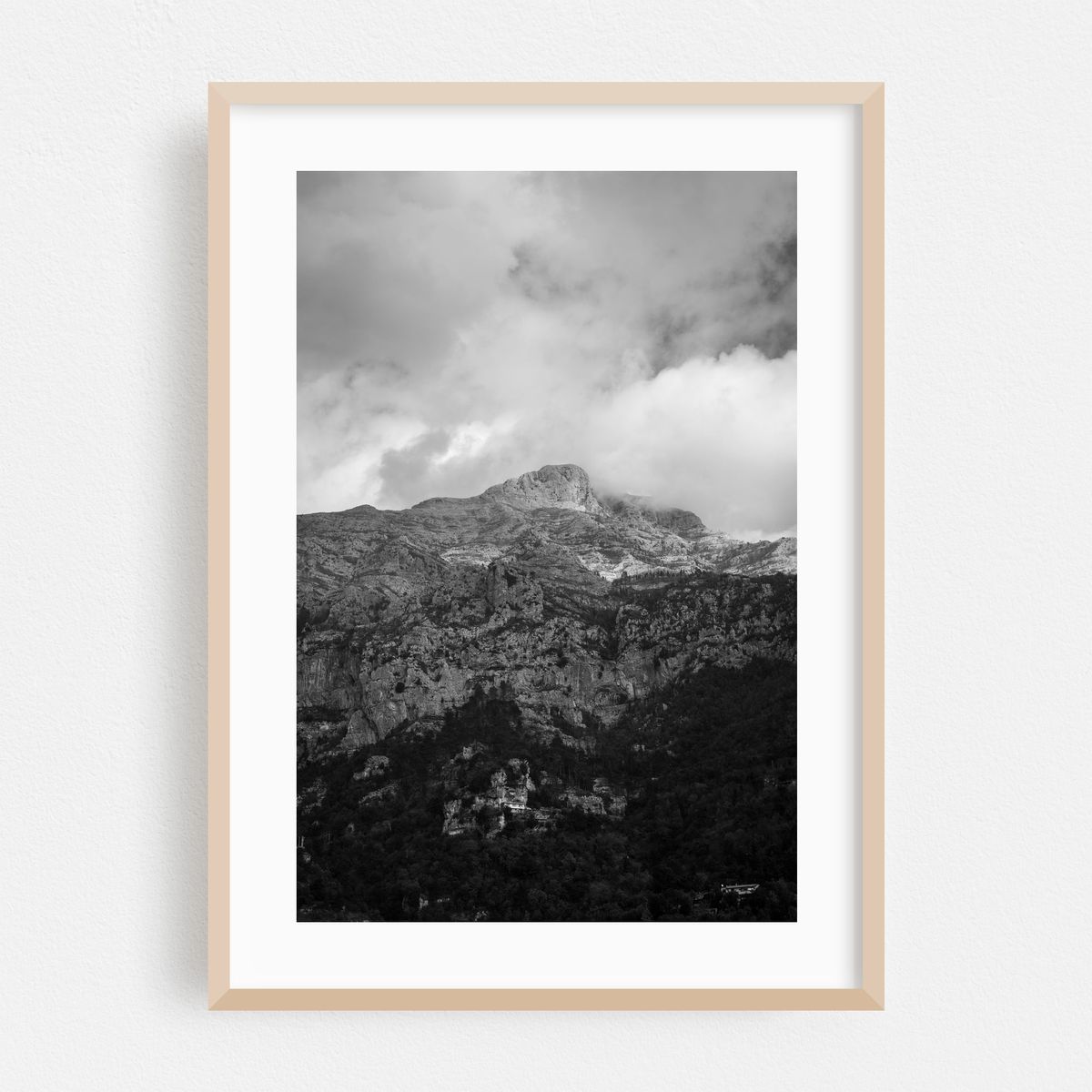 Ridges in Positano B&W – image 1 of 16