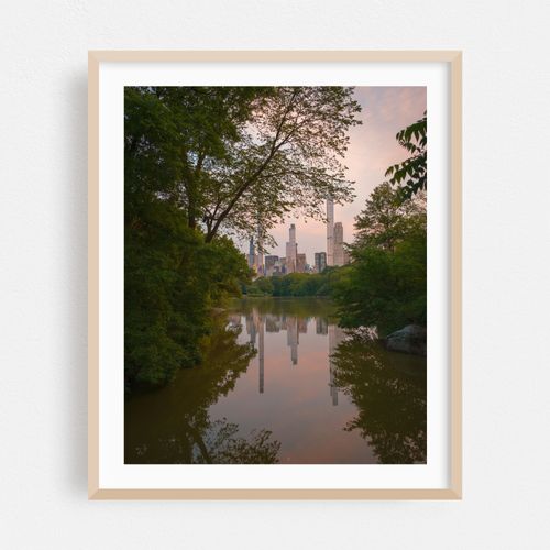 The Lake at Sunset, Central Park 03