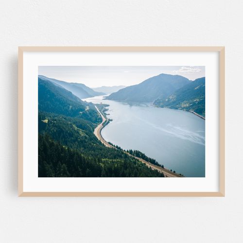 The Columbia River from Mitchell Point