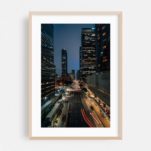 Over Flower Street, DTLA