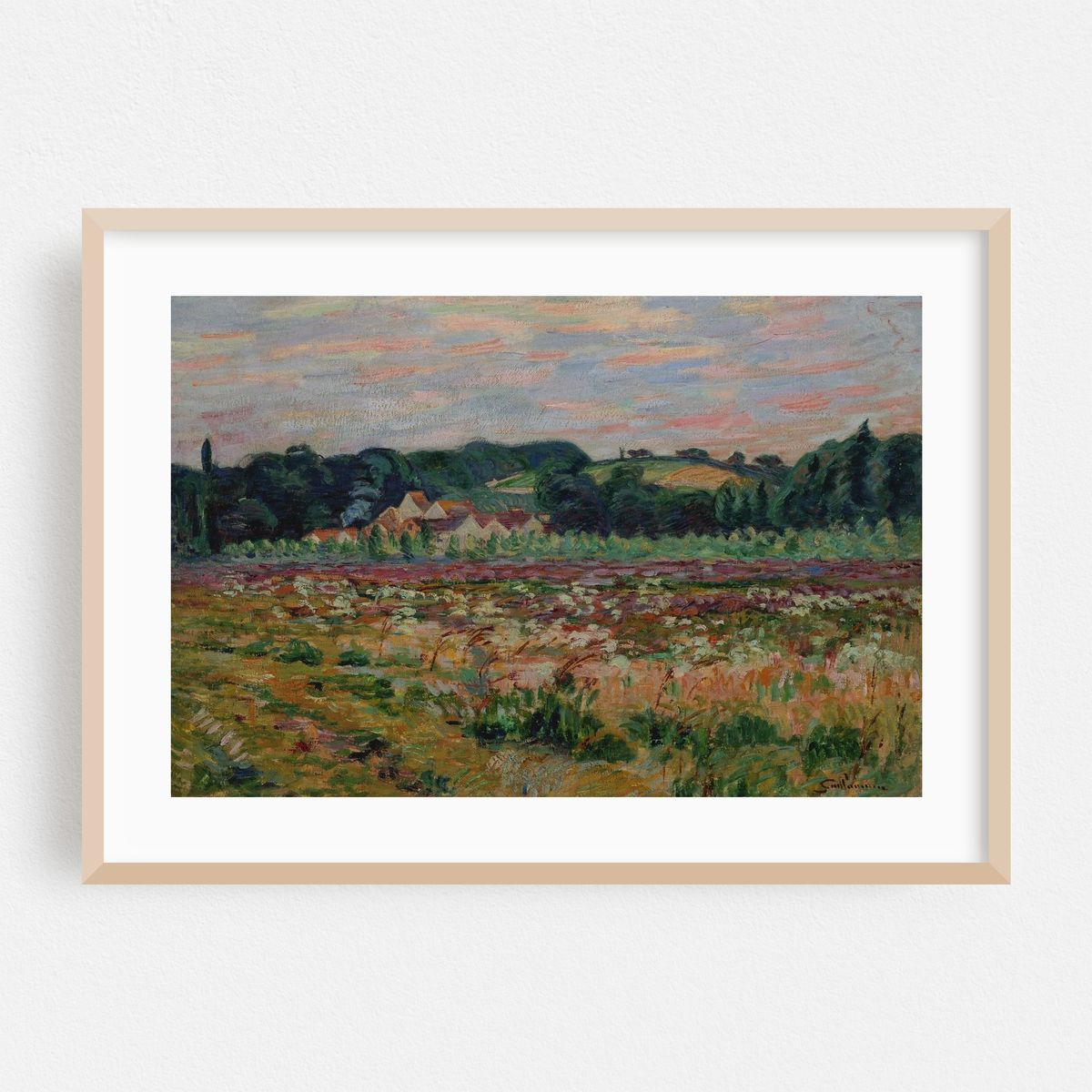 Prairie à Epinay sur Orge, le soir (circa 1888) – image 1 of 6