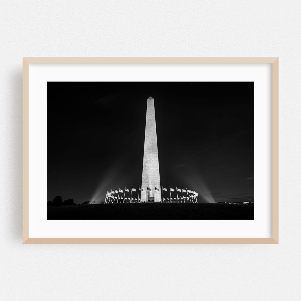 The Washington Monument 02 B&W – image 1 of 6