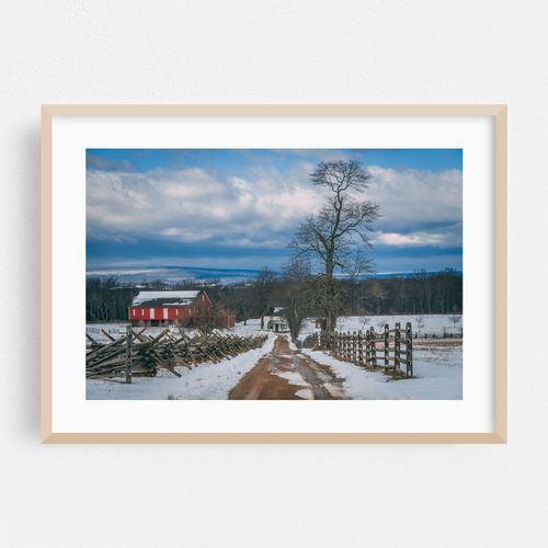 Snowy Farm, Gettysburg 01