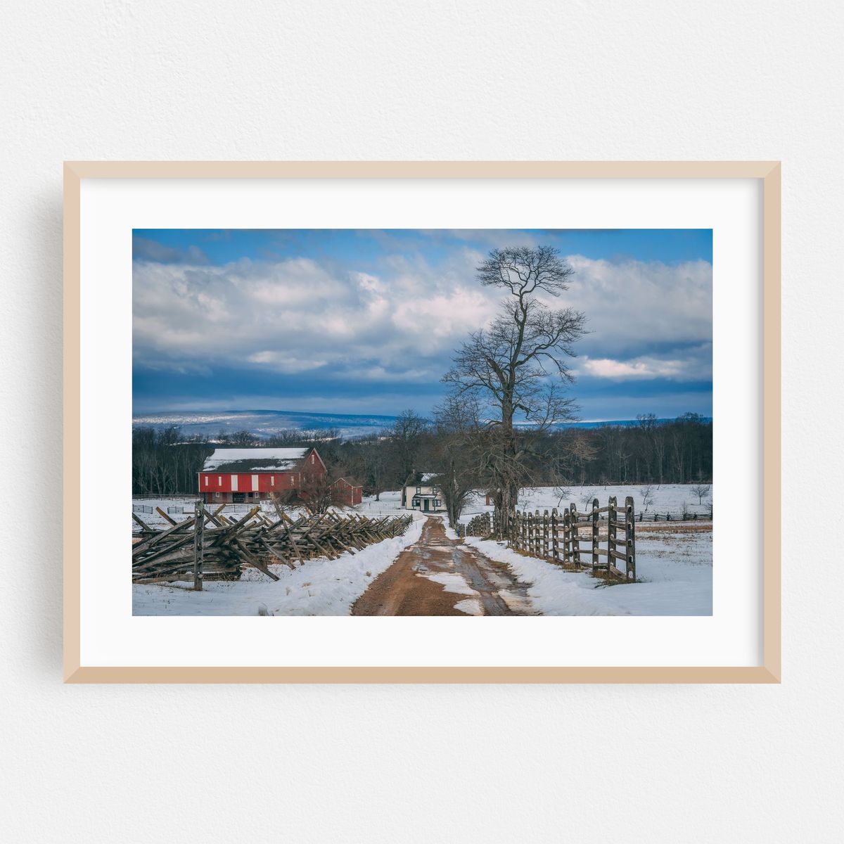 Snowy Farm, Gettysburg 01 – image 1 of 6