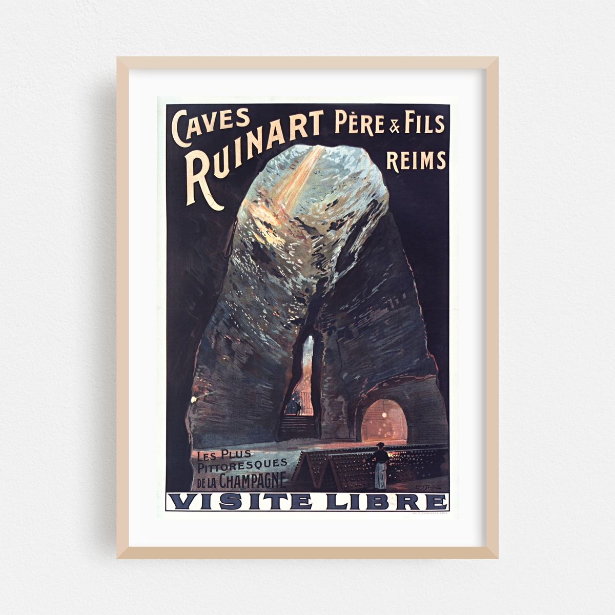 Caves Ruinart Père and fils, Reims, les plus pittoresques de la Champagne. Visite libre (1914) – image 1 of 11