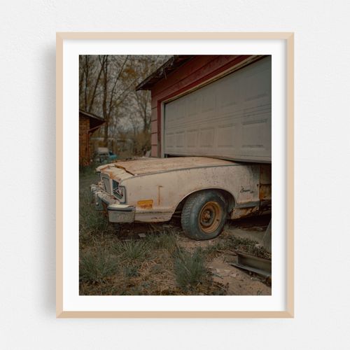 Abandoned Mercury Cougar Car