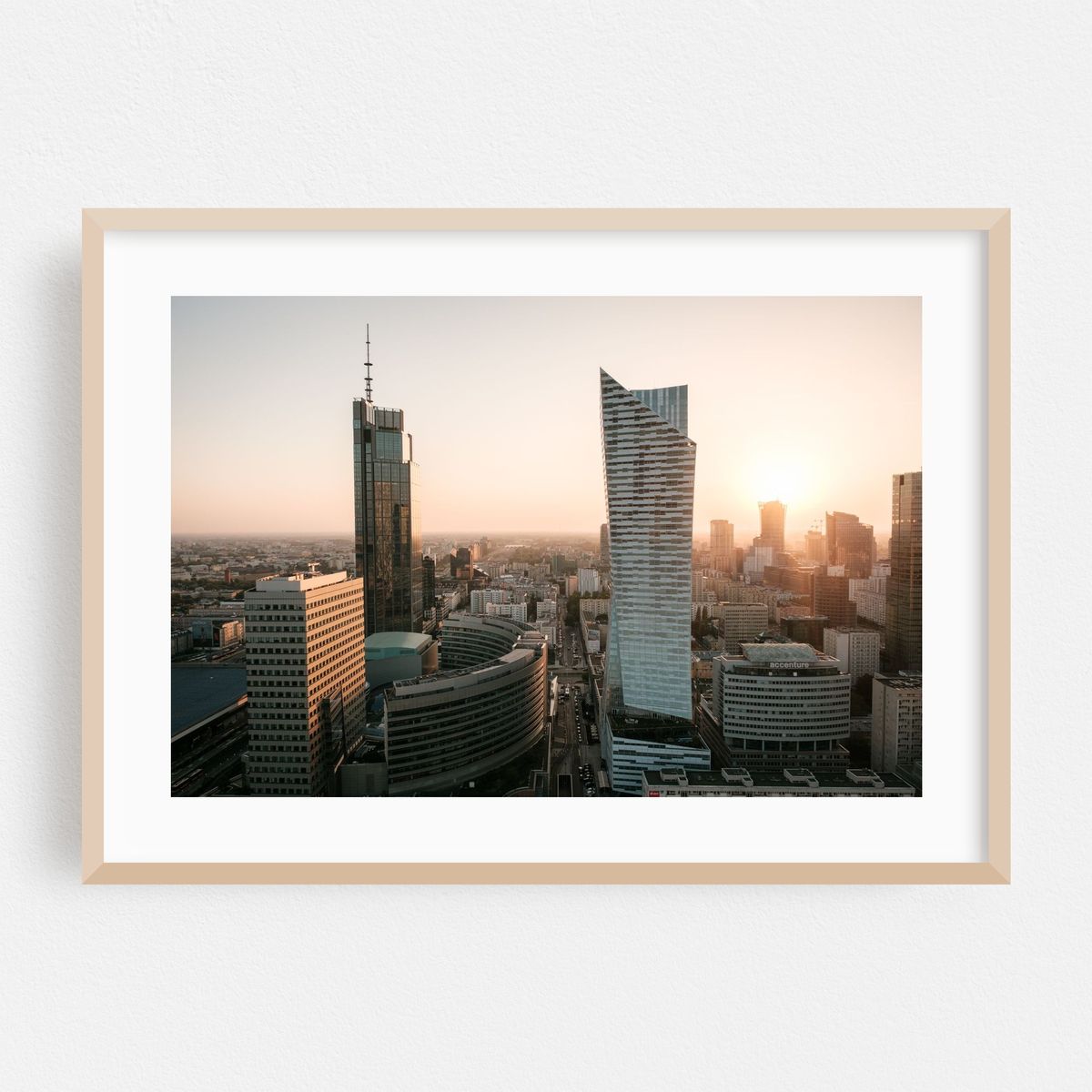 Sunset from Palace of Culture and Science, Warsaw 05 – image 1 of 6