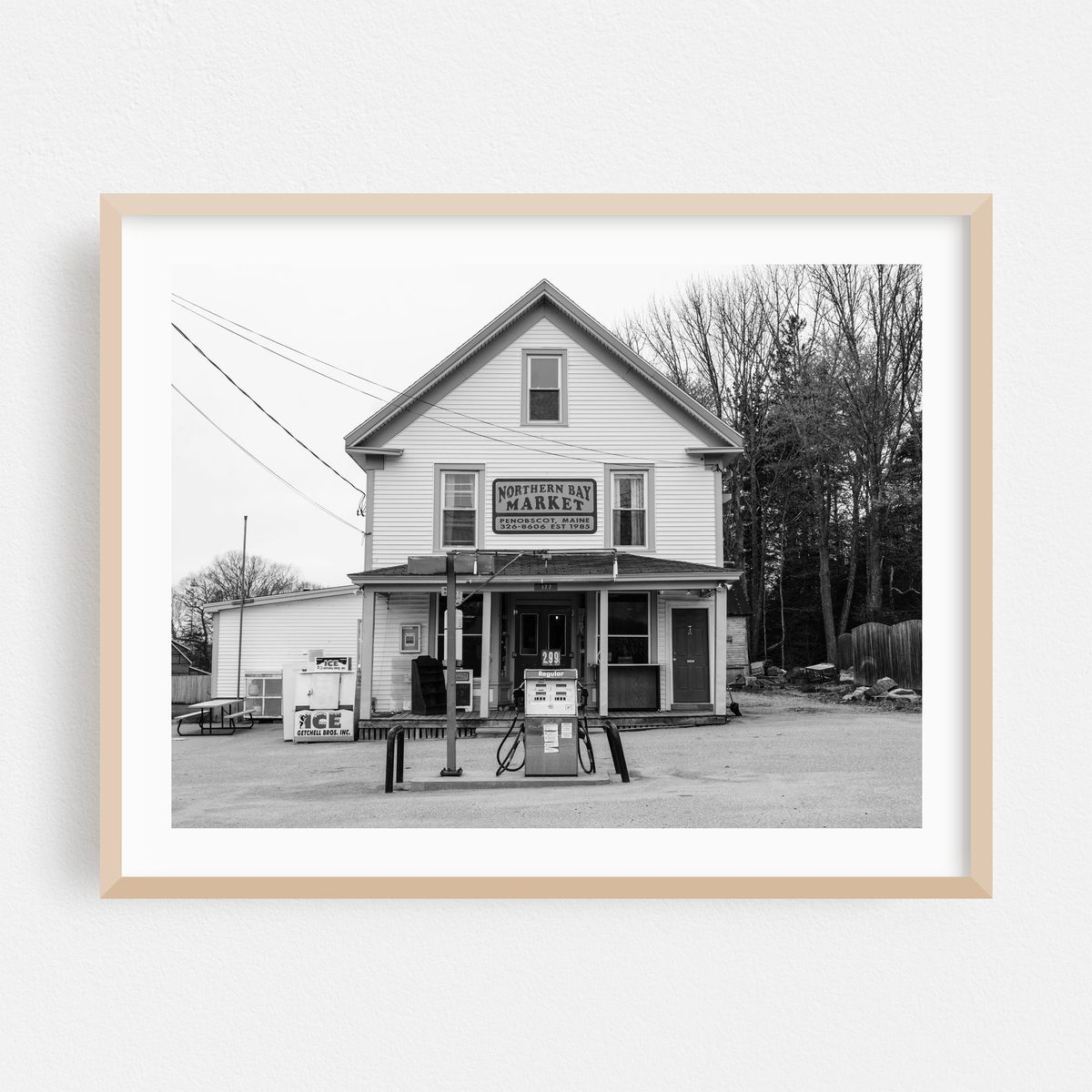 Northern Bay Market, Penobscot 01 B&W – image 1 of 3