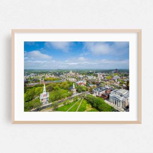 Over the New Haven Green