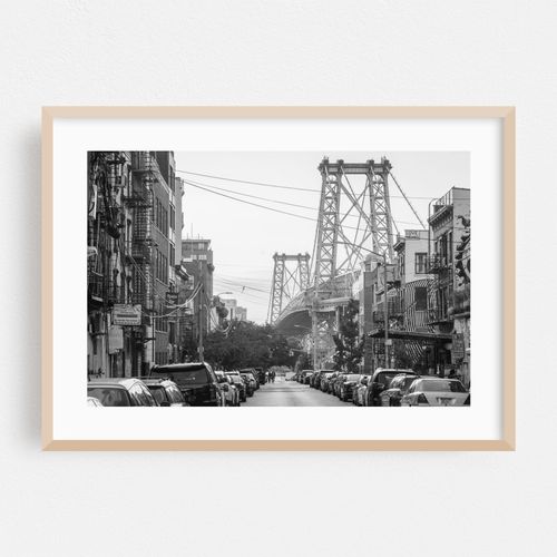 Williamsburg Bridge 01 B&W