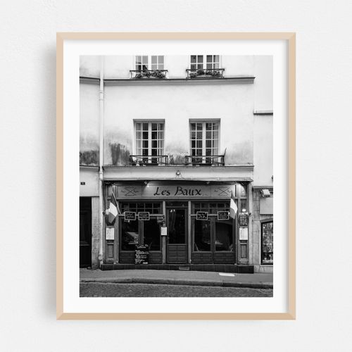 Les Baux B&W