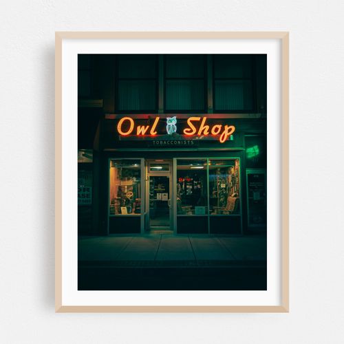 Owl Shop, Worcester 01