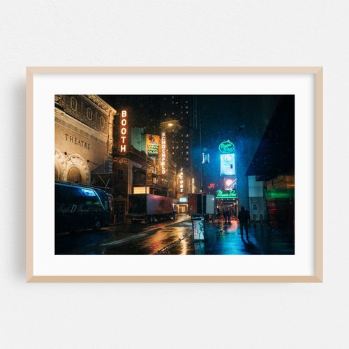 Snowy Theater District, Manhattan 02