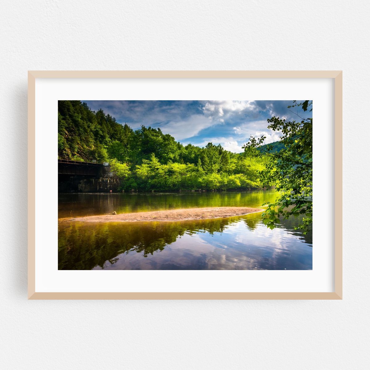 Lehigh River Reflections – image 1 of 6