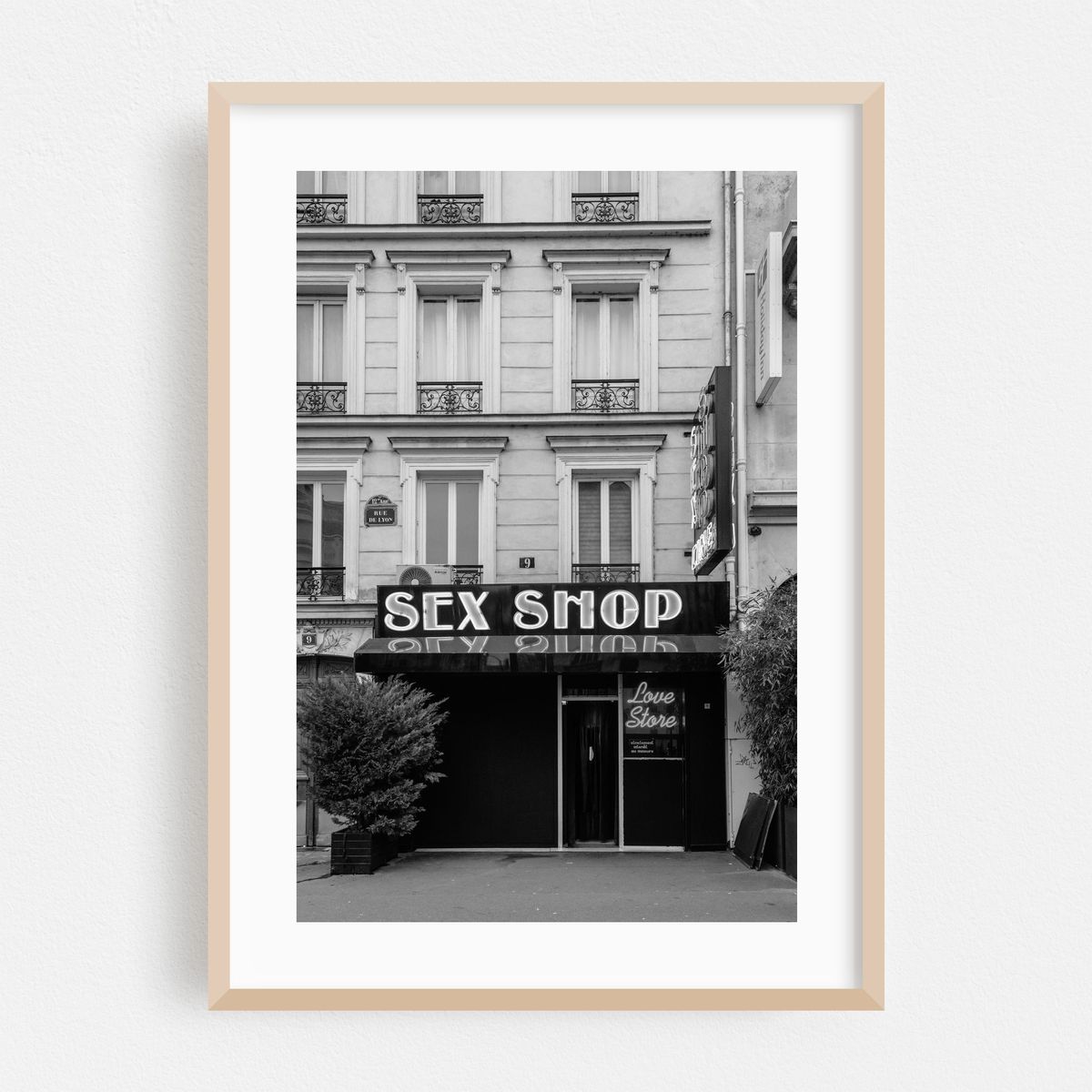 SEX SHOP (Love Store) B&W – image 1 of 16