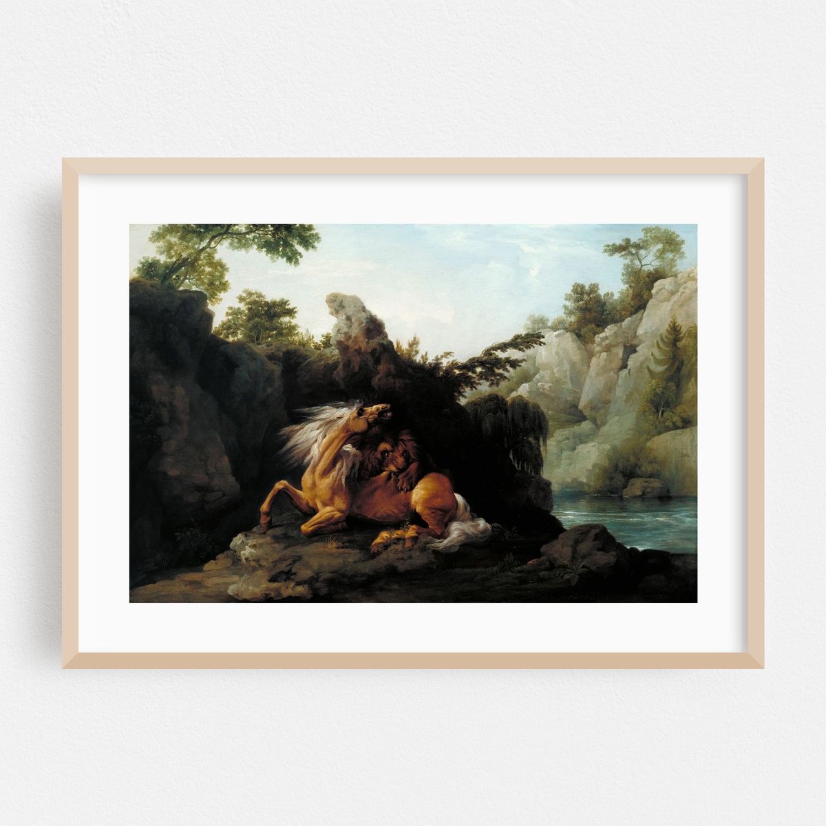 Horse Devoured by a Lion (1763) – image 1 of 6
