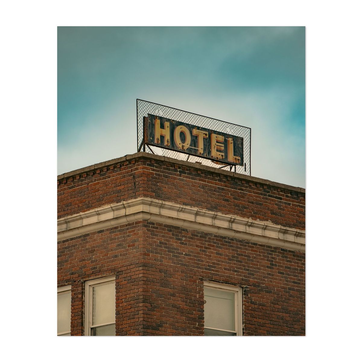 Marseilles Hotel Sign – image 1 of 2